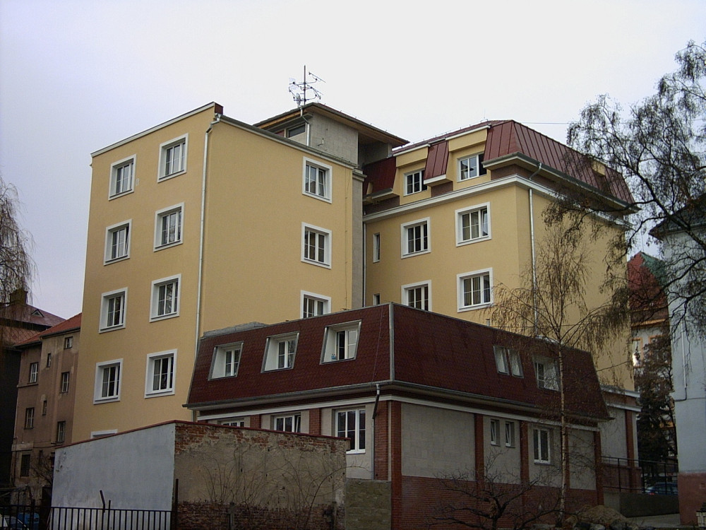 Zateplení budovy SBD Krušnohor v Mostě