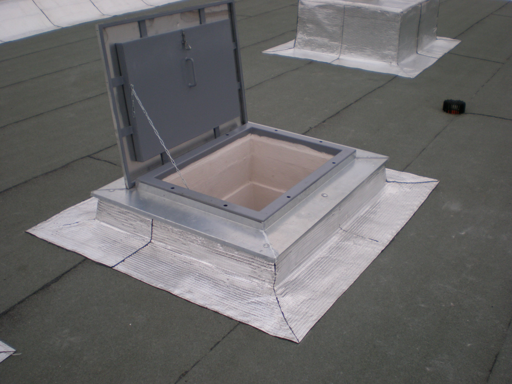 střecha Meziboří bl. B